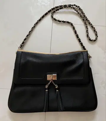 CECIL McBEE 블랙 숄더백