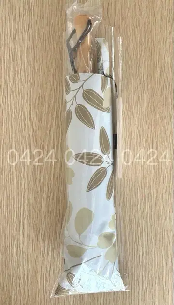 선배리어 100 접이식 양산 2단 접이식 리프 베이지 새상품