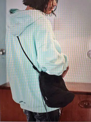 아담 파텍 숄더 복조리 백 블랙