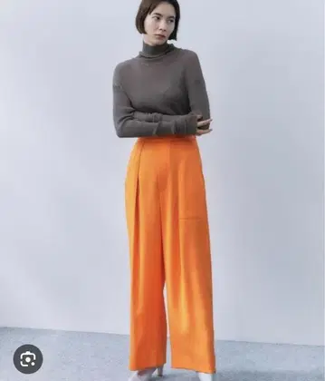 Stunning Lure 컬러 와이드 팬츠