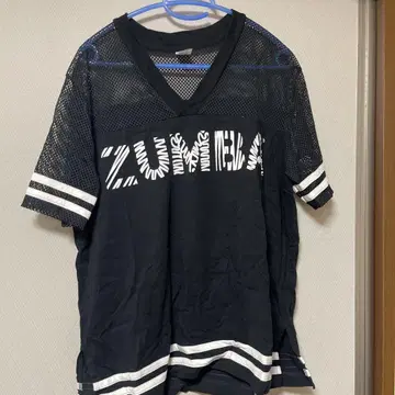 새상품급 Zumba 메쉬 블랙 티셔츠