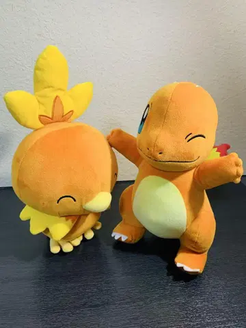 포켓몬스터 히토카게 아차모 봉제 인형 세트