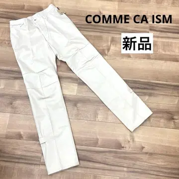 새상품 COMME CA ISM 컴시즘 롱 팬츠 치노 팬츠 S