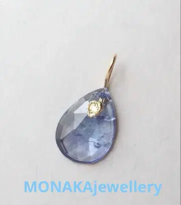 모나카 주얼리 플랫 목걸이 탄자나이트