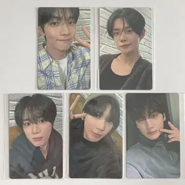 TXT TOGETHER weverse 라키드로 트레이딩 카드 5종 컴프