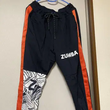 새상품급 ZUMBA 그래픽 프린트 캐주얼 팬츠
