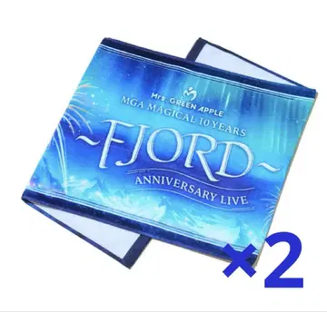 MRS. GREEN APPLE FJORD 타월 2장