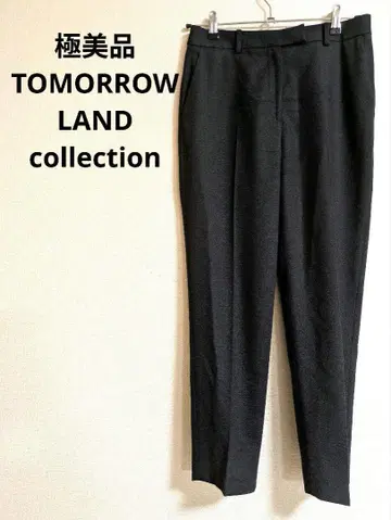 컨디션 최상 TOMORROWLAND collection 울 캐주얼 팬츠