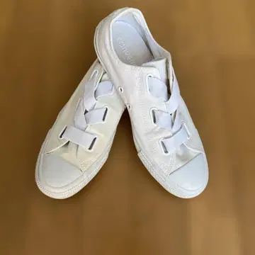 CONVERSE 화이트 스니커즈 25.5cm