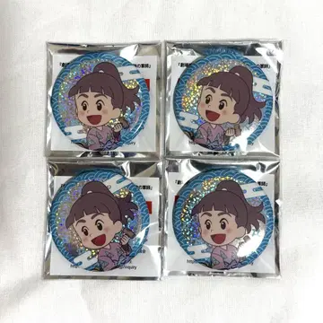 닌자 타마 란타로 닌자 타마 카페 헤이다 캔뱃지 세트