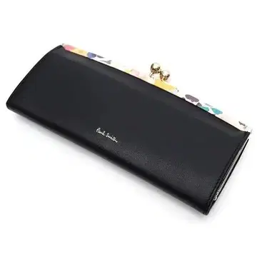 G06164 미사용품 폴스미스 가죽 지갑 장지갑 블랙