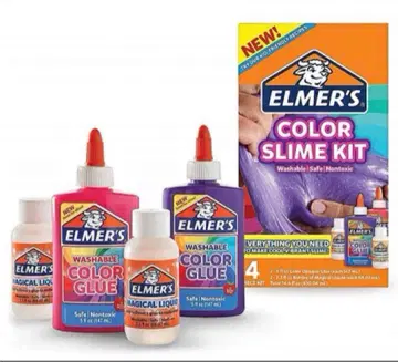 엘머 슬라임 제작 촉감 놀이 집 놀이 Elmer's