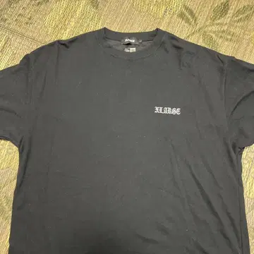 XLARGE 고릴라 로고 티셔츠 블랙