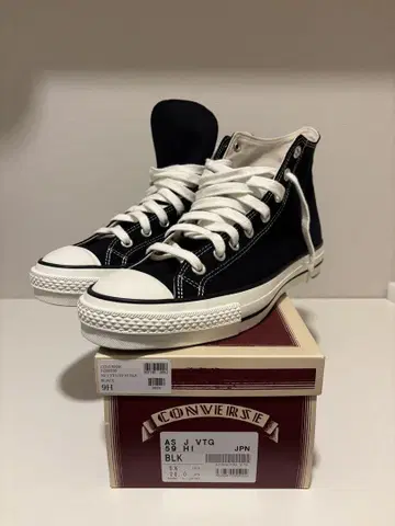 CONVERSE AS J VTG 59 HI 블랙