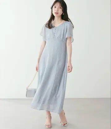 natural couture 튤립 슬리브 원피스