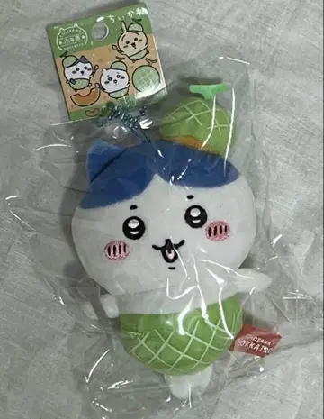 치이카와 (먼작귀) 지역 특산품 키링 하치와레 멜론 봉제 인형