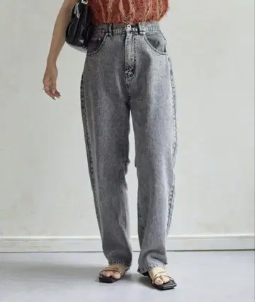 Thevon. (제본) 커브 데님 팬츠 S