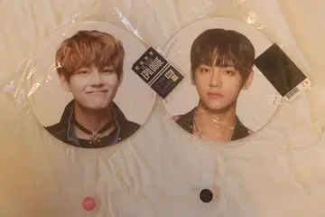 BTS V 부채 2장 세트