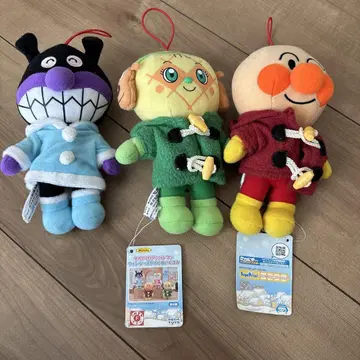 호빵맨 봉제 인형 세트