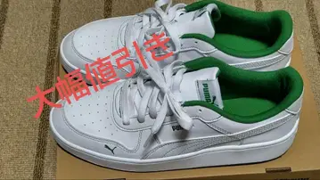 Puma SoftFoam 화이트/그린 스니커즈