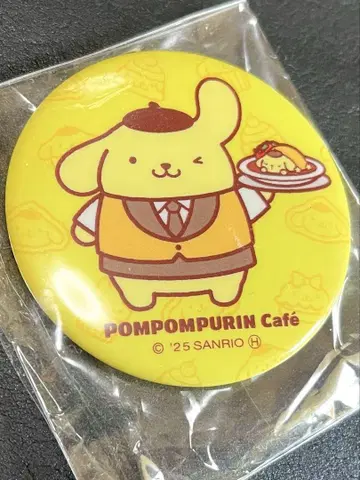폼폼푸딩 카페 캔뱃지