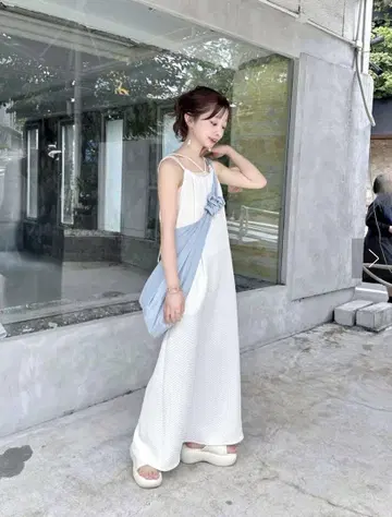 kastane 자카드 개더 원피스