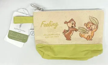 디즈니 스토어 파우치 FOOD TEXTILE/코마츠나 칩과 데일 그린