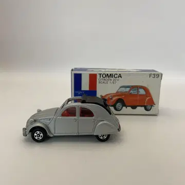 TOMICA 토미카 외국 자동차 시리즈 파랑 상자 시트로엥 2CV 실버