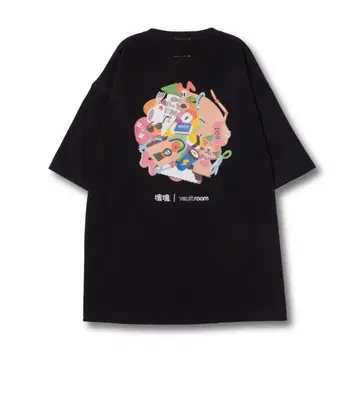 VAULTROOM Katamari T셔츠 블랙 XL