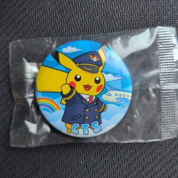 포켓몬 신치토세 공항 캔뱃지 피카츄