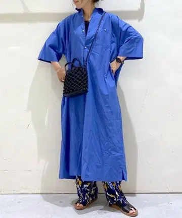 niko and... 니코 앤 마르세 하프 워크 셔츠 원피스 L 사이즈
