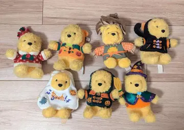 푸우 인형 배지