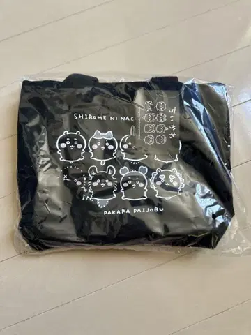 치이카와 (먼작귀)/시마무라/미사용 새상품/미니 토트백/블랙