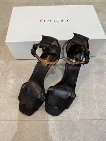피피시크 PIPPICHIC 샌들 블랙 36