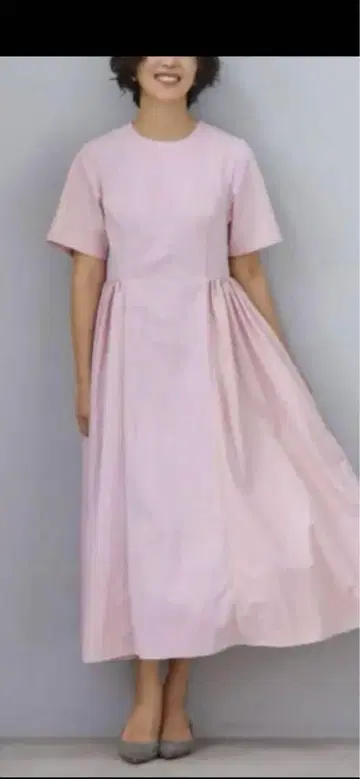 THE9SHOP EVERYDAY DRESS mature bloom 핑크