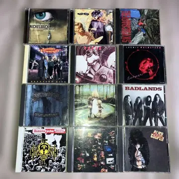 80-90년대 락 알라카르트 12장 세트 CD
