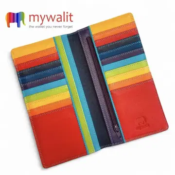 my walit 마이왈릿 Breast Wallet 장지갑 블랙 페이스