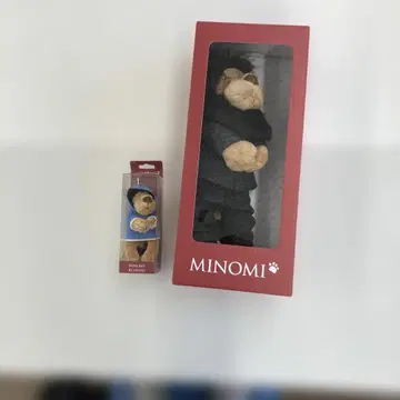 MINOMI 키링과 봉제 인형은 별도 판매로 대응 가능합니다.