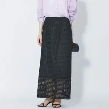 Rouge vif Anna 메쉬 슬릿 타이트 스커트