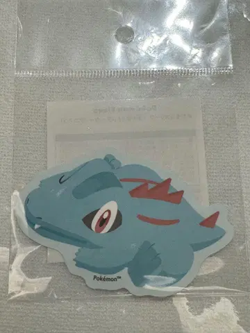 포켓몬 슬립 포케슬리 다이 컷 스티커 와니노코