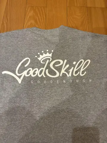 GOODENOUGH GoodSkill 1주년 기념 포켓 티셔츠 L 사이즈