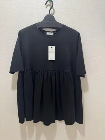 yori 플레어 개더 티셔츠 택 포함 새상품