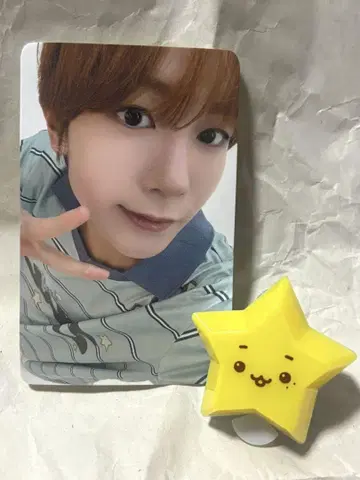 NCT WISH 료 트레이딩 카드 반지 라이트