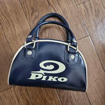 Piko 네이비 보스턴 백 헤이세이 레트로