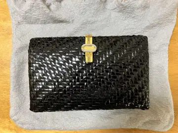 LANCEL 란셀 여름 외출용 라탄 클러치백 빈티지