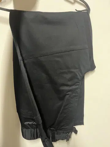 블랙 치노 팬츠