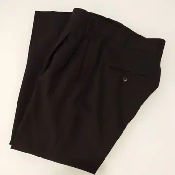 스픽 앤 스팬 턱 테이퍼드 팬츠