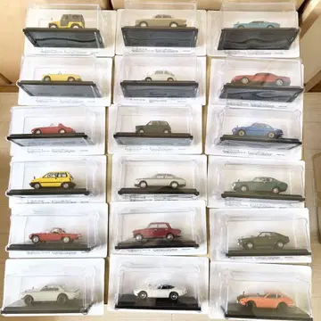 블리스터 미개봉 아셰트 1/43 일본산 명차 컬렉션 18대