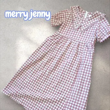 메리제니 merryjenny flower 깅엄 원피스