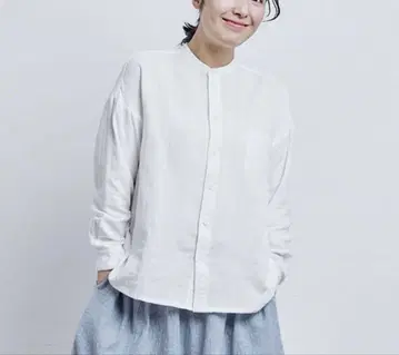 나카가와 마사시치 상점의 휴일 셔츠 아이보리